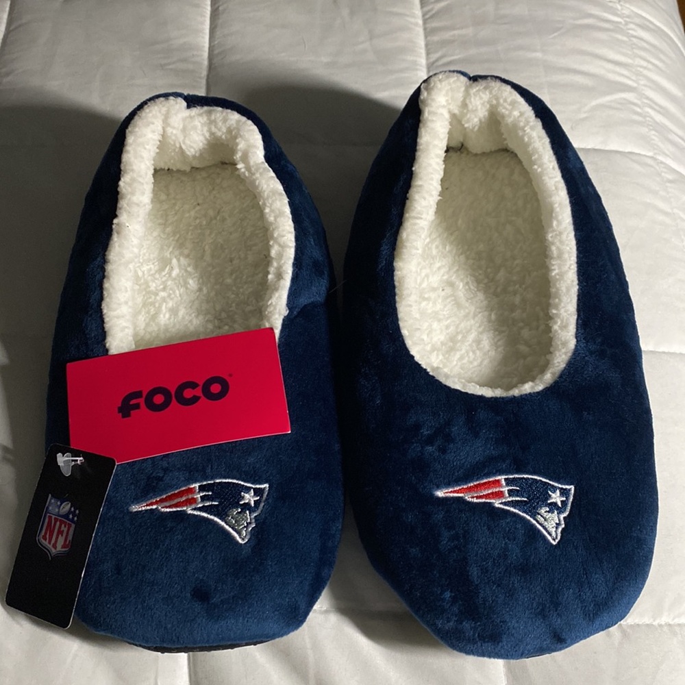 NFL New England Patriots Slippers
